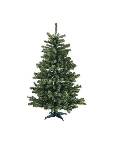 Volle compacte kunstkerstboom 120 cm hoog