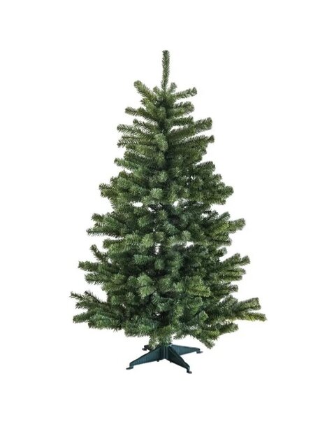 Volle compacte kunstkerstboom 150 cm hoog