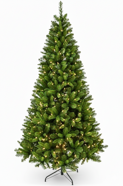 National Tree Company Akron - Kunstkerstboom - 198 cm - 350 warm witte Leds