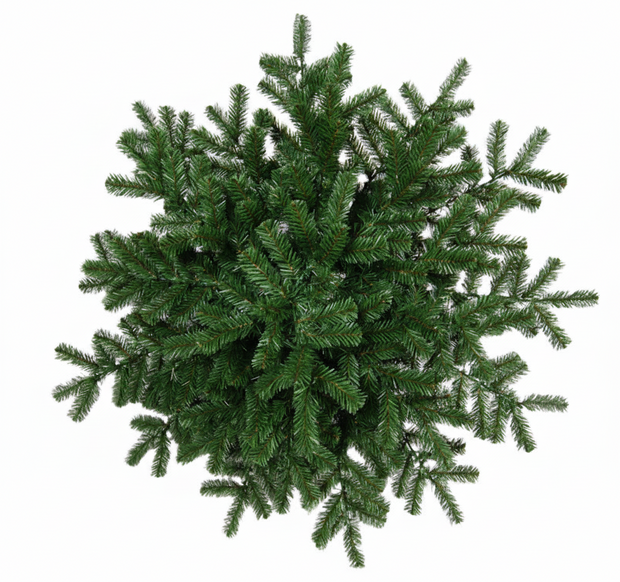 New York - Plafond kunstkerstboom - rond 160 cm - met Brandcertificaat - Ophangoog