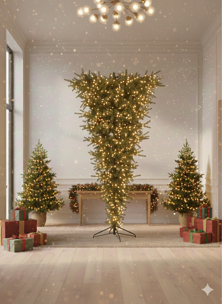 Perfect omgekeerde kerstboom 240