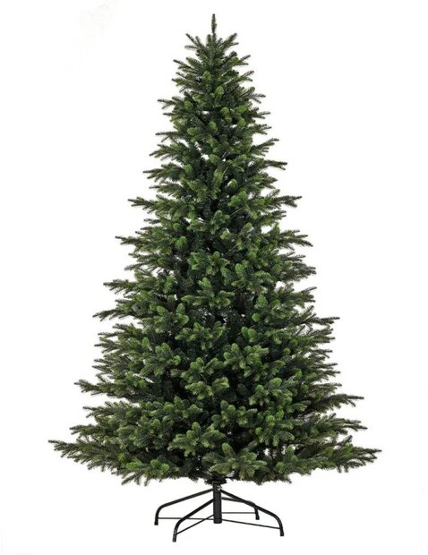 Letgato luxe kunstkerstboom met mix pe takken 240 cm hoog