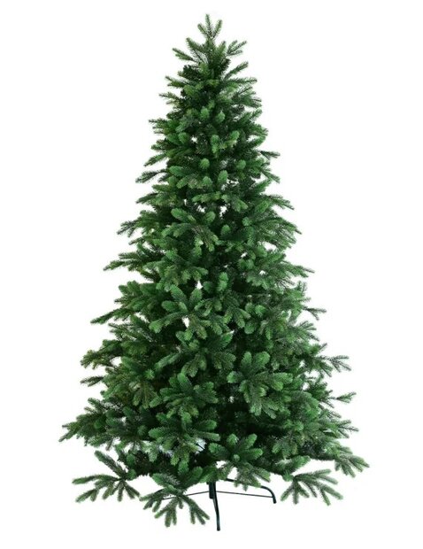 Letgato luxe kunstkerstboom met mix pe takken 350 cm hoog