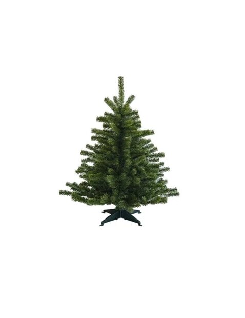 Exclusive luxe volle kunstkerstboom 120 cm hoog