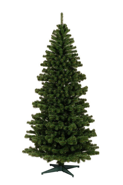 Volle comGreenhaven winter collection Slimline - Kunstkerstboom - 240 cm - Wandmodel - Brandcertificaatpacte kunstkerstboom