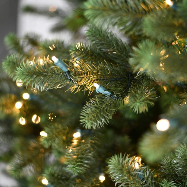 Our Nordic Christmas Kentucky Deluxe - Kunstkerstboom - 183 cm - Warm witte leds - mix pe/pvc