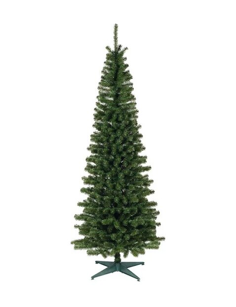 Greenhaven winter collection Silhouette - Kunstkerstboom - 210 cm - Smalle kerstboom - Paraplumodel