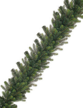 Oregon - Guirlande - 30 cm x 270 cm - mix PE - luxe volle kerstguirlande - Natuurlijke uitstraling