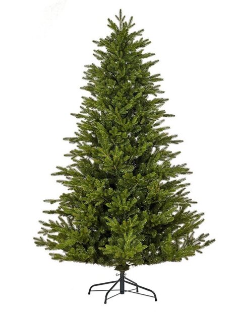 Greenhaven Winter Colletion Premium mix PE/PVC - Kunstkerstboom - Wandmodel - 210 cm