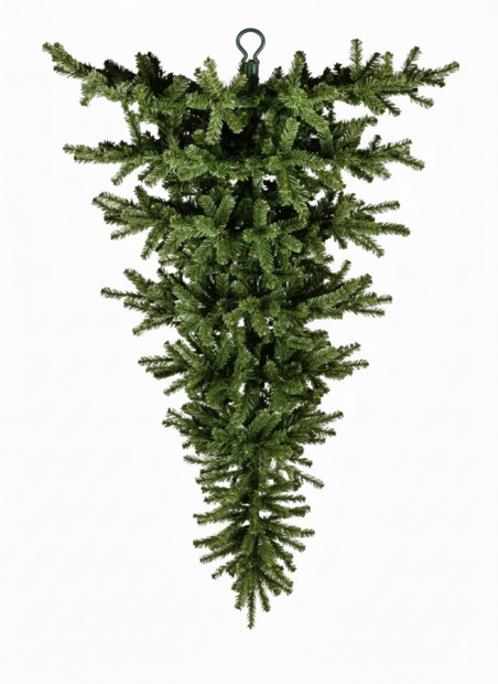 Perfect - Kunstkerstboom - 120 cm - omgekeerde kerstboom