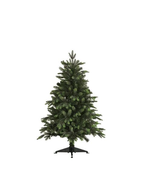 Letgato luxe kunstkerstboom met mix pe takken 150 cm hoog