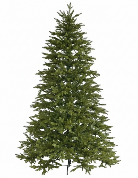 Premium 100% PE - Kunstkerstboom - 240 cm - Zeer natuurlijke uitstraling - Brandcertificaat