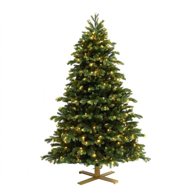 Our Nordic Chrismas Nordland - Kunstkerstboom - 228 cm  - mix PE - LED - warm wit