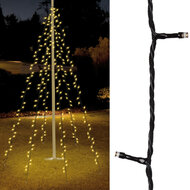 LED minileds lichtsnoer voor vlaggenmast 8 meter